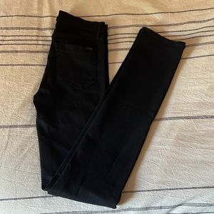 Goldsign black skinny jeans